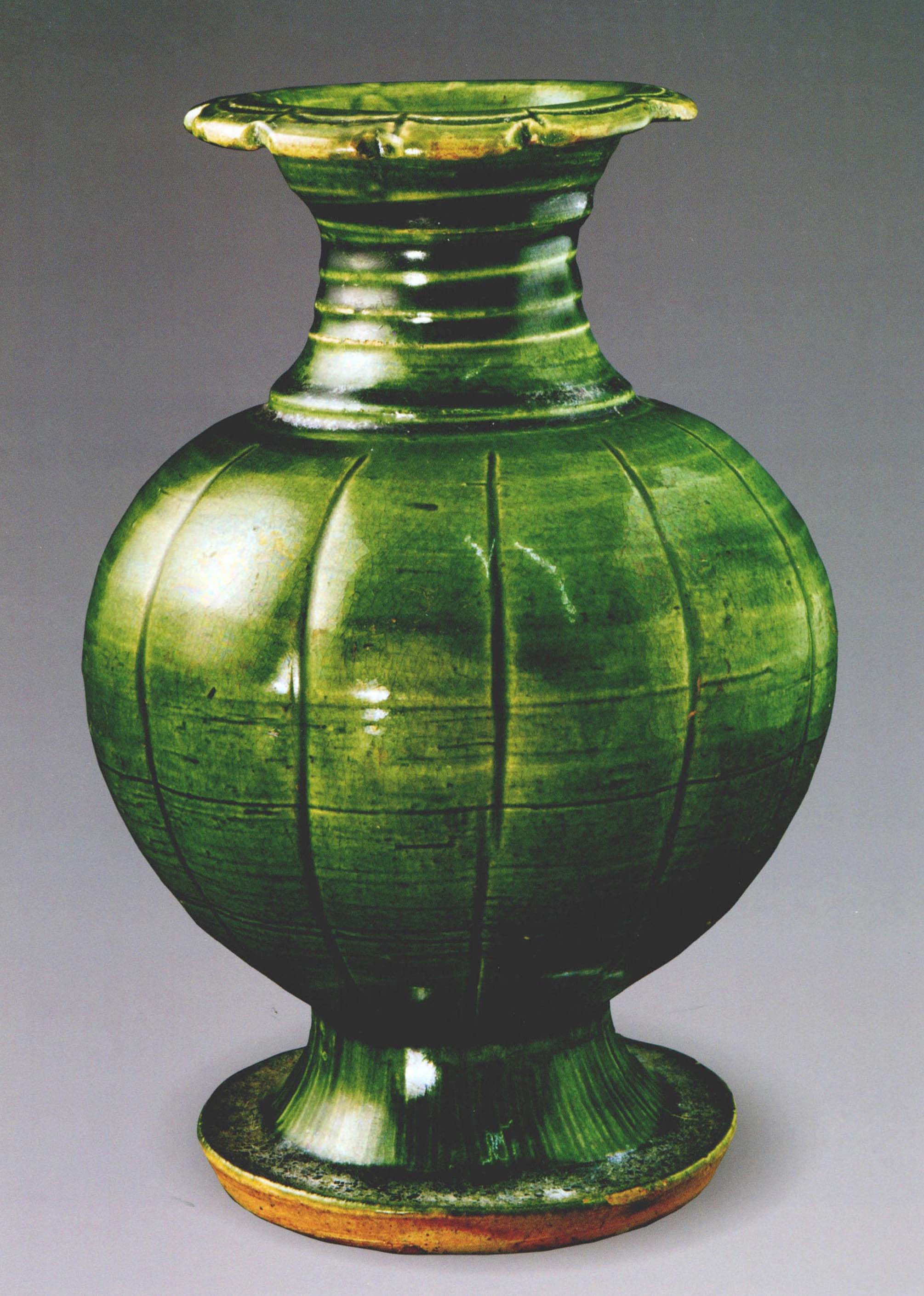 博物馆藏宋代绿釉瓷器图片